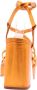 Lola Cruz Hoge hak sandalen met stoffen details Orange Dames - Thumbnail 13