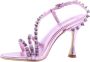 Lola Cruz Hoge hak sandalen voor stijlvolle vrouwen Pink Dames - Thumbnail 4