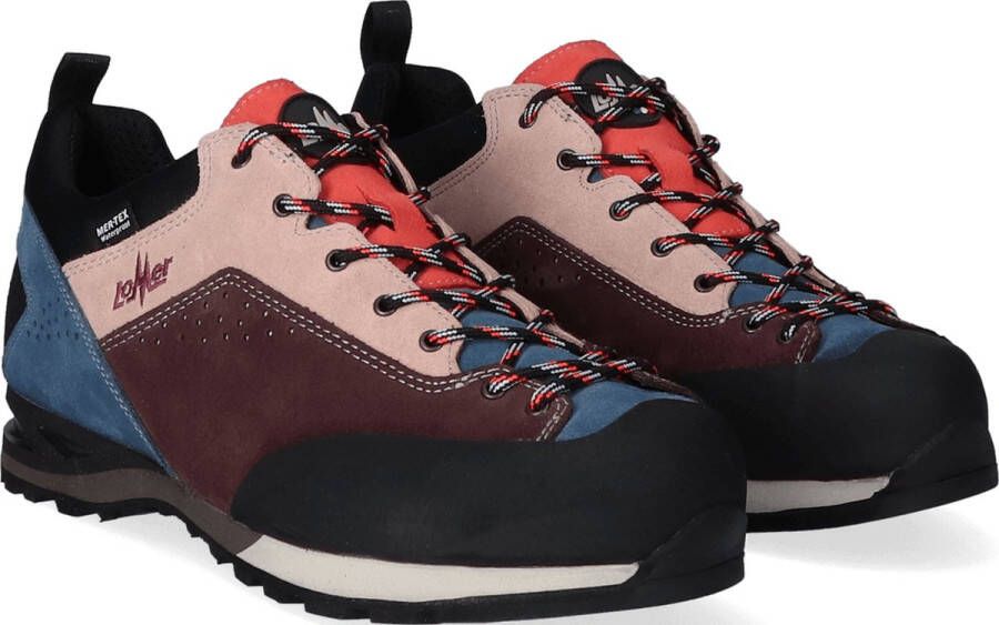 Lomer Badia II MTX Low Dames Wandelschoenen Borgogna Baltic