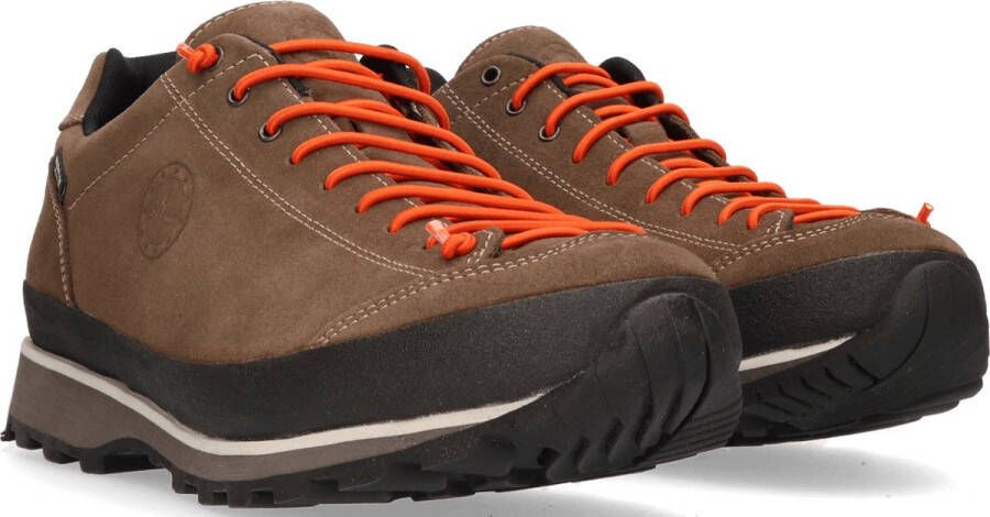 Lomer Bio Naturale Low MTX Wandelschoenen Saloon Bruin Suède 50082.A.08 - Foto 4