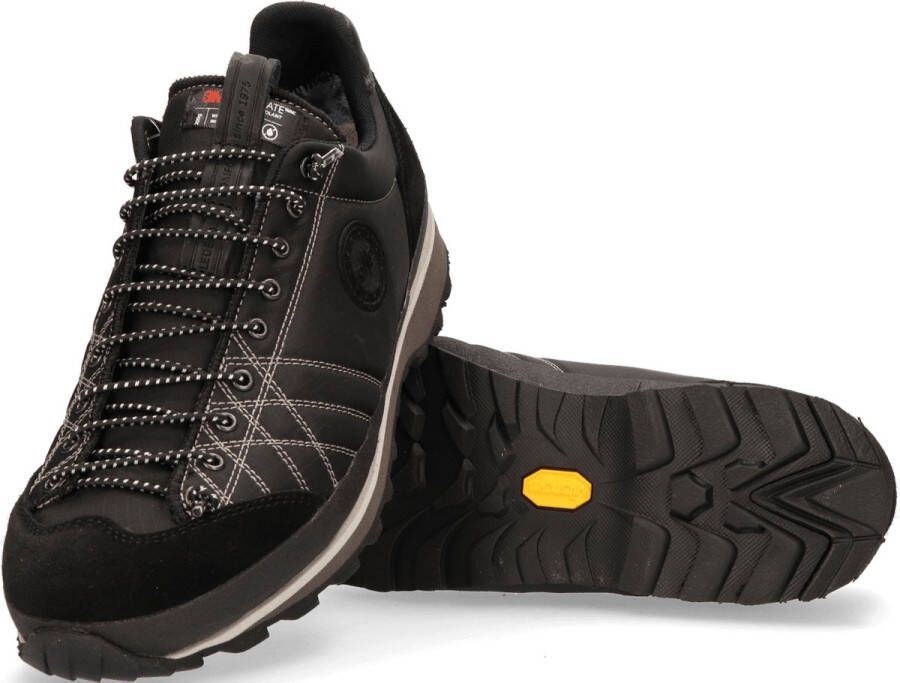 Lomer Bio Naturale Thermo Low Wandelschoenen Black Zwart Nylon 50087.A.01