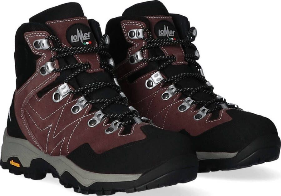 Lomer Cristallo 2.0 MTX Bergschoenen Borgogna Bordeaux Suède 30019.A.03 - Foto 7