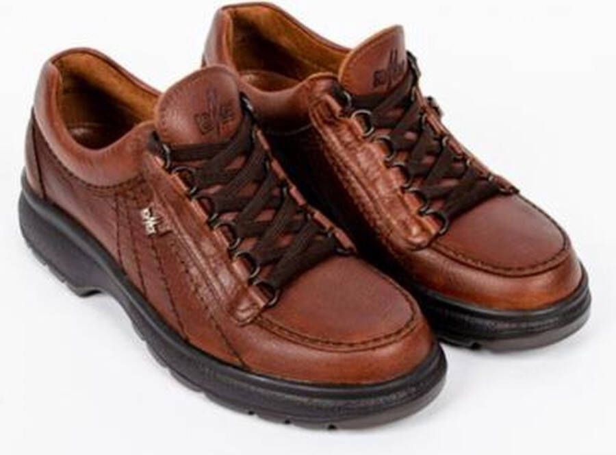 Lomer New Valiant Heren Veterschoenen Hunter Brown | Bruin | New Valiant - Foto 8