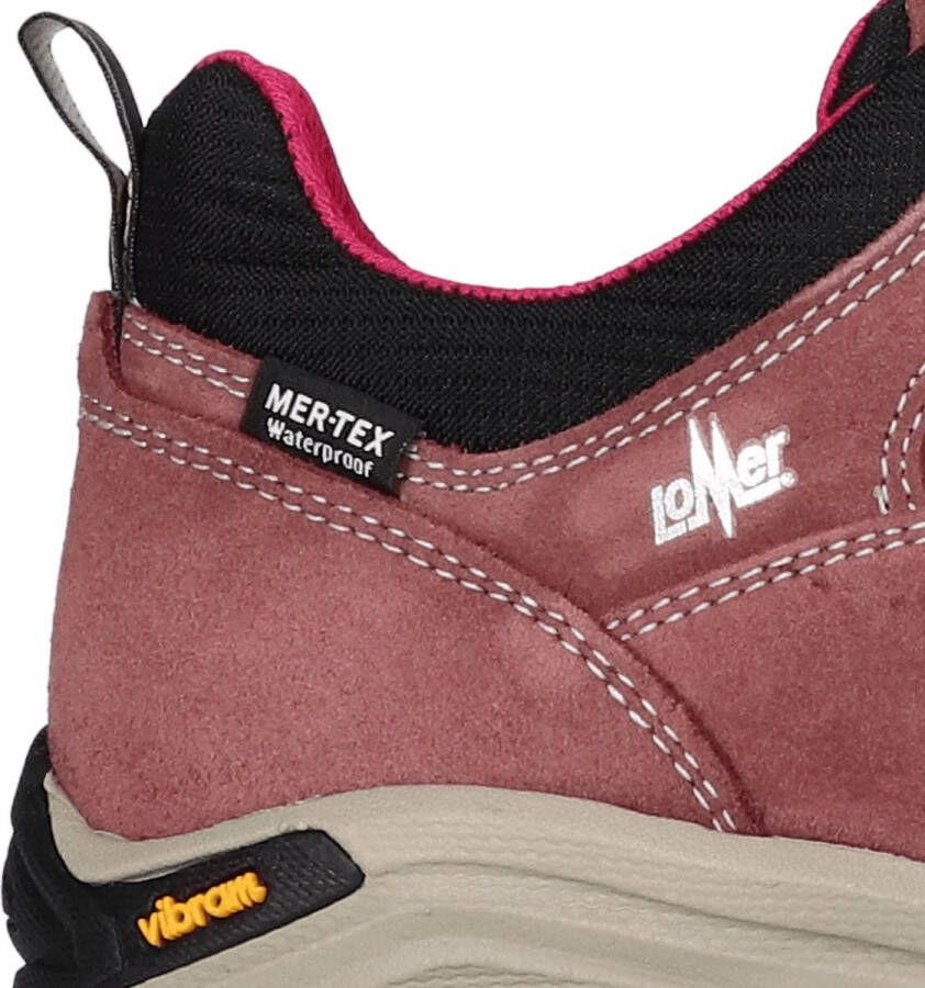 Lomer Sella II Sport MTX Wandelschoenen Brownrose Roze Suède 30042.B.05