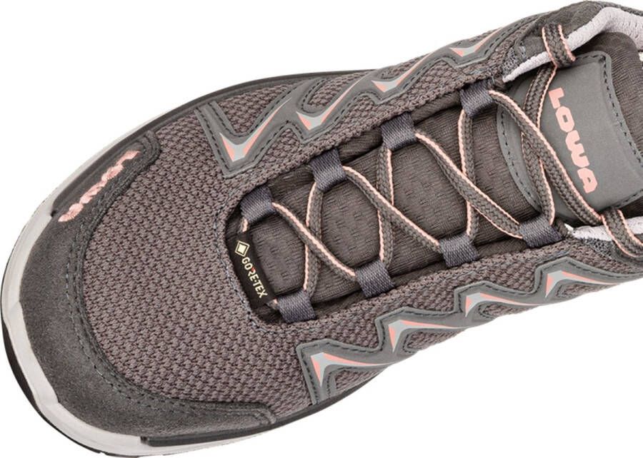 Lowa -Dames grijs donker wandelschoenen