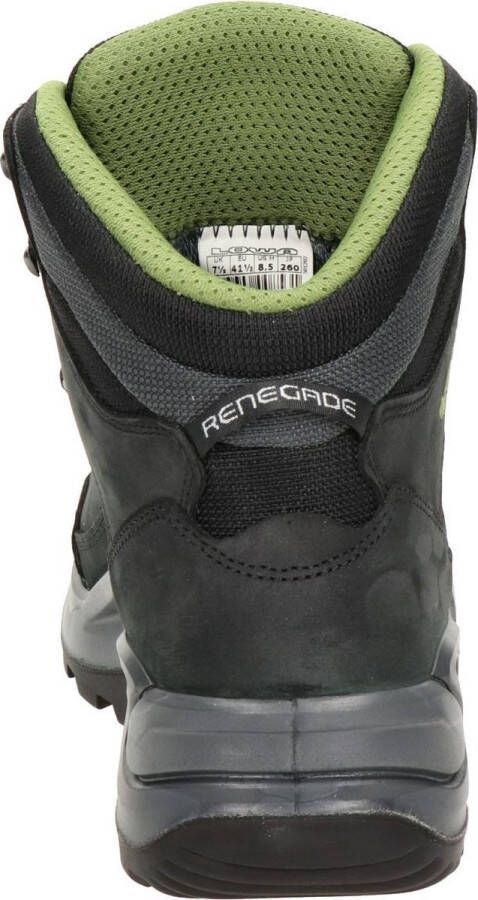 Lowa Renegade Mid GTX Wandelschoenen Zwart Olijfgroen - Foto 7