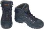 Lowa Renegade GTX Mid leren wandelschoenen donkerblauw oranje - Thumbnail 5