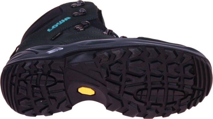 Lowa Renegade GTX Mid Ws Wandelschoenen Dames Asphalt Turquoise