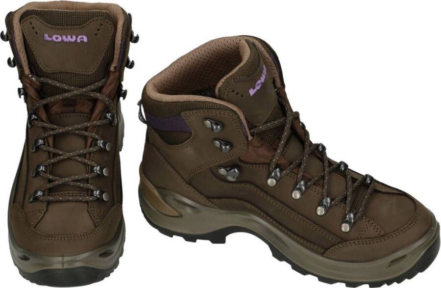 Lowa Hatland Renegade GTX Mid W wandelschoen Slate blackberry Schoenen Wandelschoenen Halfhoge schoenen - Foto 2
