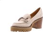 Luca Grossi Elegant Lancelot Moccasin Pumps Beige Dames - Thumbnail 3