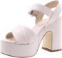 Luca Grossi Folk Sandaal Beige Dames - Thumbnail 10
