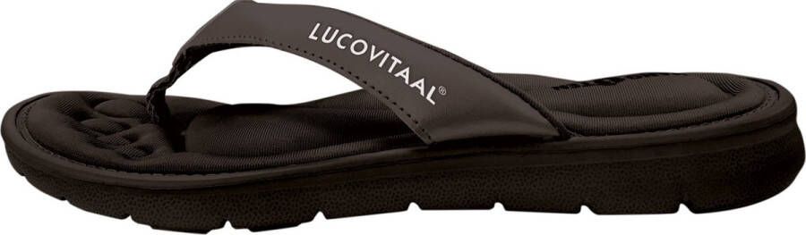 Lucovitaal Orthopedische Slipper Zwart -44 1 paar - Foto 2
