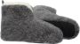 LuLu wonen LuLu- Grijze wollen Sloffen Pantoffels met antislip zool enkelhoog en - Thumbnail 3