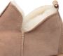 LuLu wonen LuLu- Leren Schapenvacht sloffen pantoffels met rubberen zool kleur chestnut cognac - Thumbnail 6