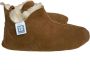 LuLu wonen LuLu- Leren sloffen pantoffels gevoerd met Schapenvacht - Thumbnail 2