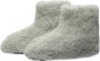 LuLu wonen LuLu- Merino Wollen sloffen pantoffels groen Antislip zool Laarsmodel Dames - Thumbnail 3