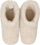 LuLu wonen LuLu- Wollen Sloffen Pantoffels Crème Roze antislip zool Laarsmodel Dames - Thumbnail 2