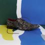 Lureaux Black Paintly Kleurrijke Schoenen Voor Heren Veterschoenen Met Print - Thumbnail 13