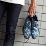 Lureaux Blue Miracle Kleurrijke Schoenen Voor Heren Veterschoenen Met Print - Thumbnail 7