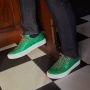 Lureaux Green Froggy Sneaker Kleurrijke Schoenen Voor Heren Veterschoenen Met Print - Thumbnail 13