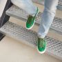 Lureaux Green Froggy Sneaker Kleurrijke Schoenen Voor Heren Veterschoenen Met Print - Thumbnail 5