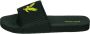 Lyle & Scott Easy Slide Badslippers Slippers flip flops Heren Zwart - Thumbnail 9