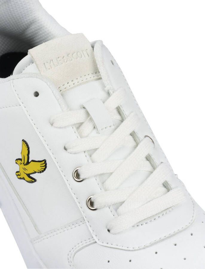 Lyle & Scott Lyle and Scott Croy Sneaker Wit Leer Heren