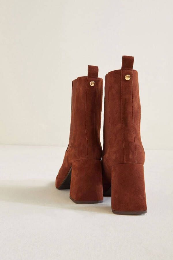 Mace Enkellaarsjes Vrouwen 22I110A sue Cognac