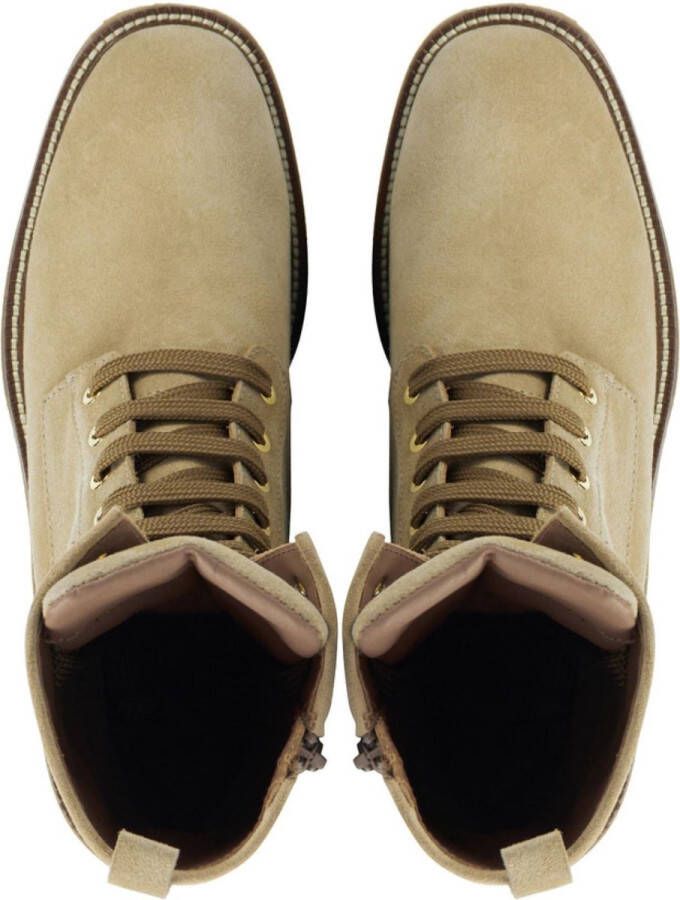 Mace Enkellaarsjes Vrouwen M1101 Beige