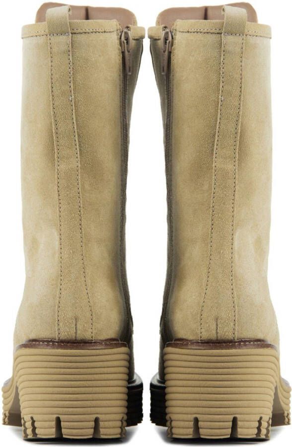 Mace Enkellaarsjes Vrouwen M1101 Beige