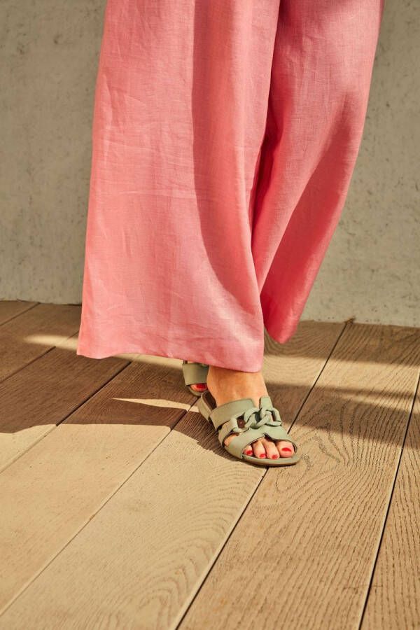 Mace Slippers Slides Dames M1119 nub Groen