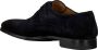 Magnanni Instappers Heren Gespschoenen Herenschoenen Suède 16618 Blauw combi - Thumbnail 12