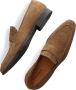 Bruin Tinten bruiloft 22816 Loafers Instappers Heren Beige - Thumbnail 5