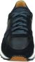 MAGNANNI Lage Sneakers Heren Combi Runner Maat: 43 Materiaal: Leer Kleur: Blauw - Thumbnail 3