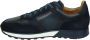 MAGNANNI Lage Sneakers Heren Combi Runner Maat: 43 Materiaal: Leer Kleur: Blauw - Thumbnail 5
