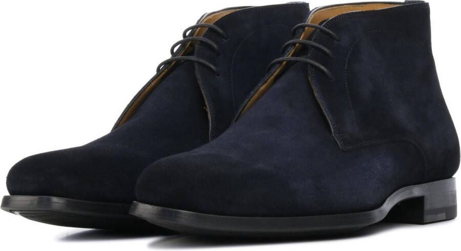 Magnanni Boots Heren Schoenen Suède 17589 Blauw combi