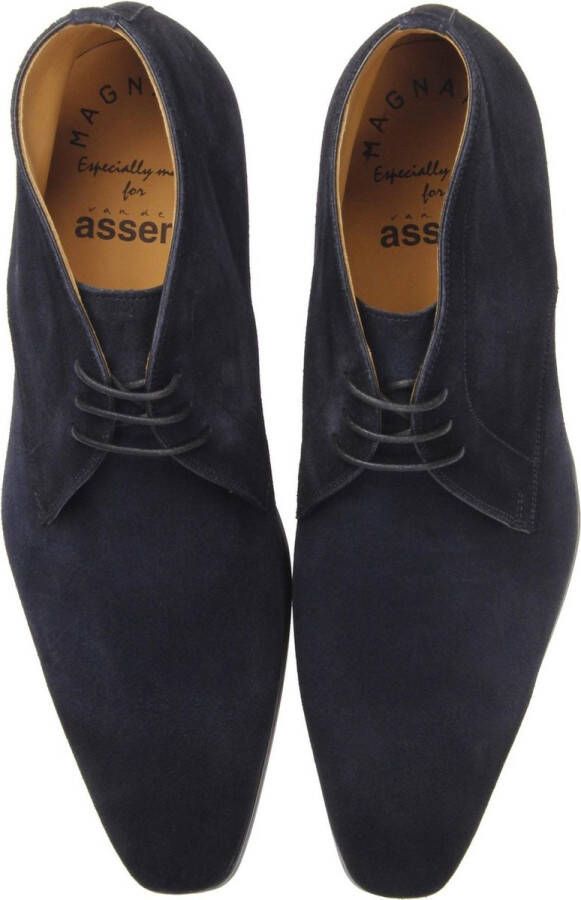 Magnanni Boots Heren Schoenen Suède 17589 Blauw combi