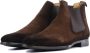Magnanni Chelsea boots Heren Boots Laarzen Herenschoenen Suède 20109 Bruin - Thumbnail 8
