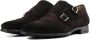 Magnanni Instappers Heren Gespschoenen Herenschoenen Suède 16016 Bruin combi - Thumbnail 7