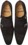 Magnanni Instappers Heren Gespschoenen Herenschoenen Suède 16016 Bruin combi - Thumbnail 9