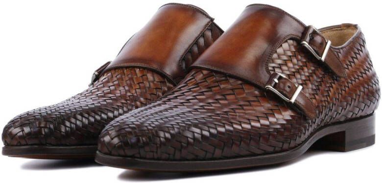 Magnanni Instappers Heren Gespschoenen Herenschoenen Leer 22016 Cognac