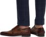Magnanni Instappers Heren Gespschoenen Herenschoenen Suède 22016 Cognac - Thumbnail 4