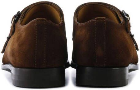 Magnanni Instappers Heren Gespschoenen Herenschoenen Suède 16016 Cognac combi