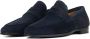 Magnanni Instappers Heren Instapschoenen Herenschoenen Suède 24412 Blauw - Thumbnail 11