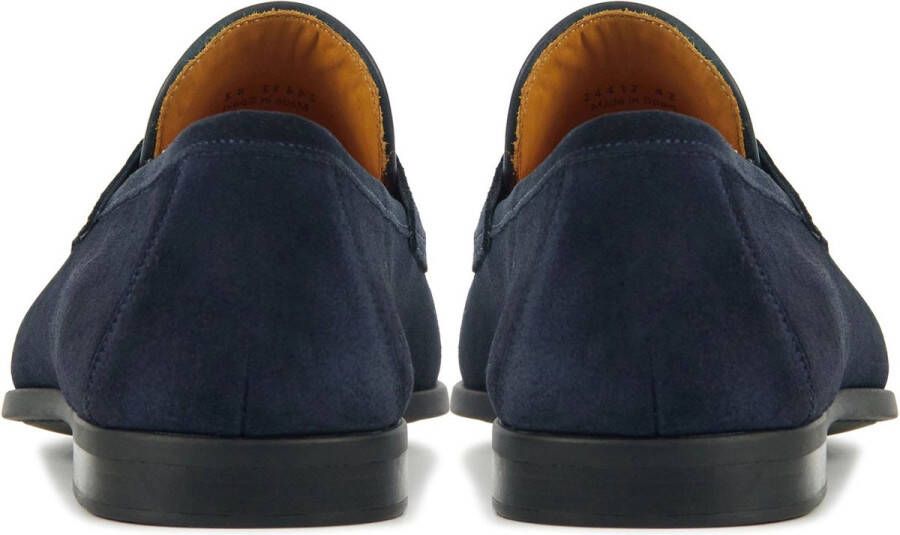 Magnanni Instappers Heren Instapschoenen Herenschoenen Suède 24412 Blauw