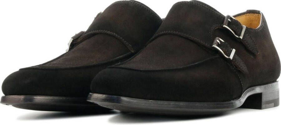 Magnanni Mannen Suède Gespschoenen Herenschoenen Instapper 23696 Bruin