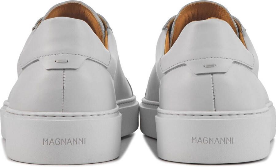 Magnanni Sneakers Heren Lage sneakers Herenschoenen Leer 24720 Wit