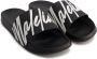 Malelions Signature Slippers Heren Zwart Wit - Thumbnail 2