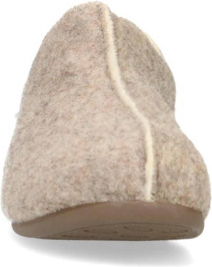 Manfield Dames Beige pantoffels