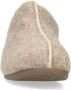 Manfield Dames Beige pantoffels - Thumbnail 3